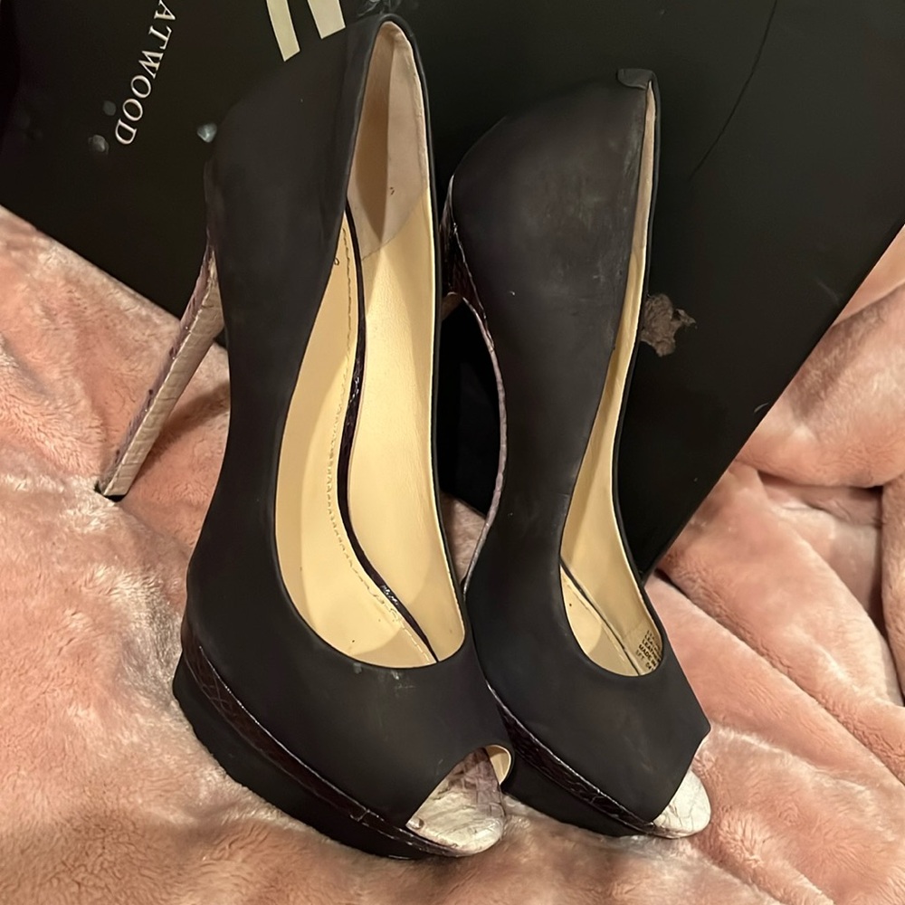 Brian Atwood Florencia Peep Toe Heels
